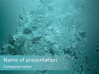 Patterns Crystals Abstract PowerPoint Template