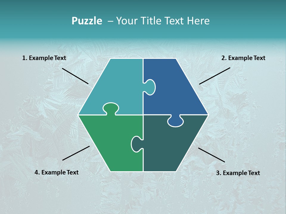 Patterns Crystals Abstract PowerPoint Template