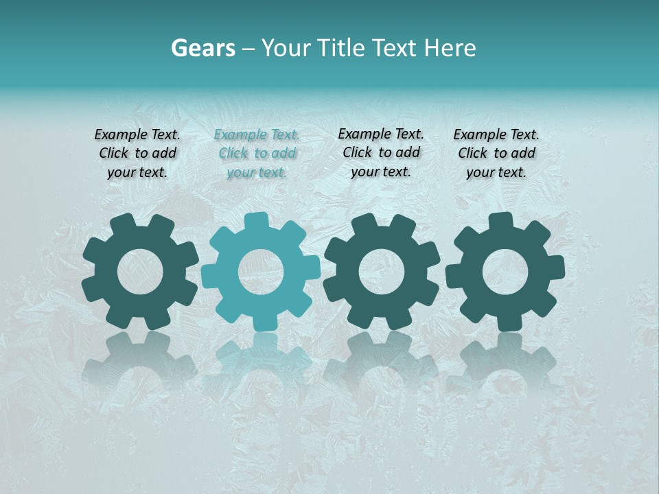 Patterns Crystals Abstract PowerPoint Template