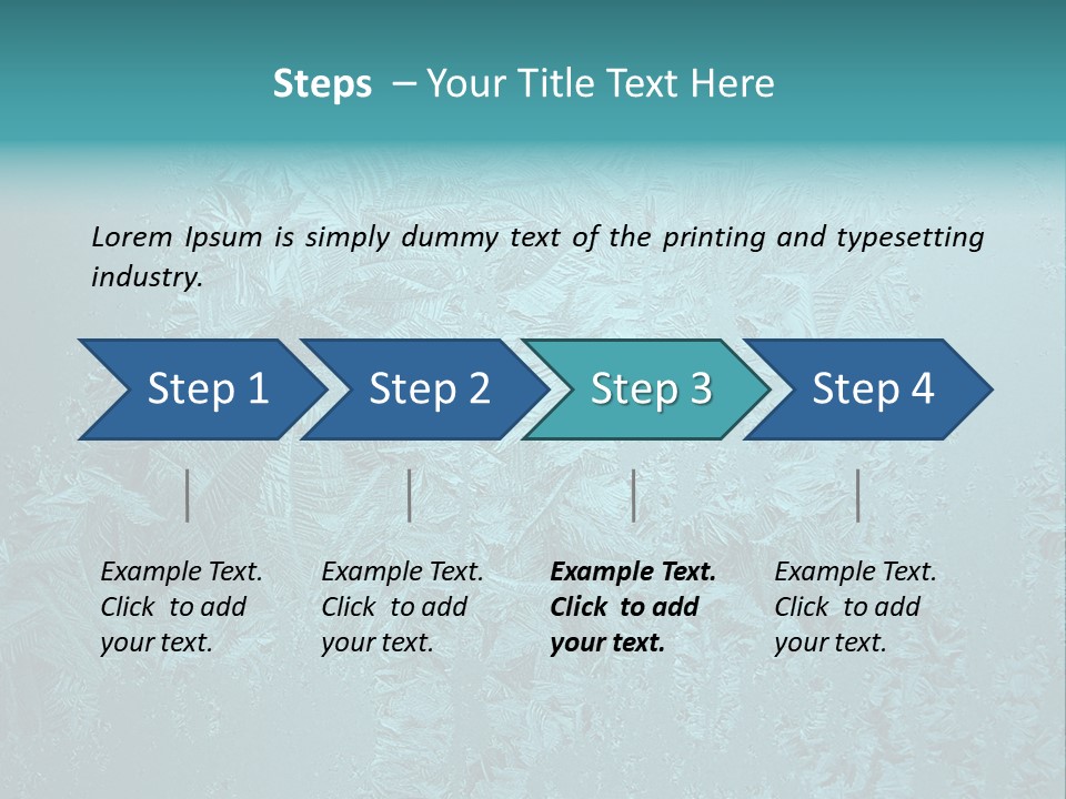 Patterns Crystals Abstract PowerPoint Template