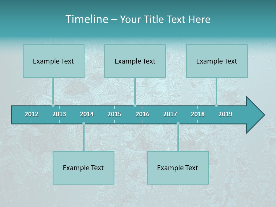Patterns Crystals Abstract PowerPoint Template