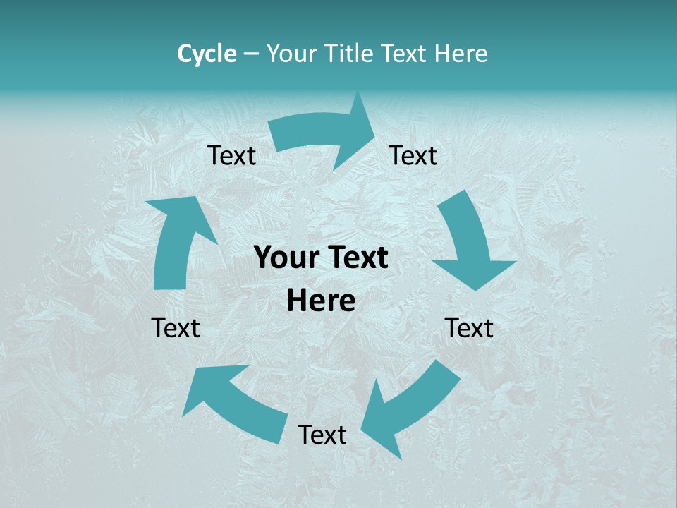 Patterns Crystals Abstract PowerPoint Template