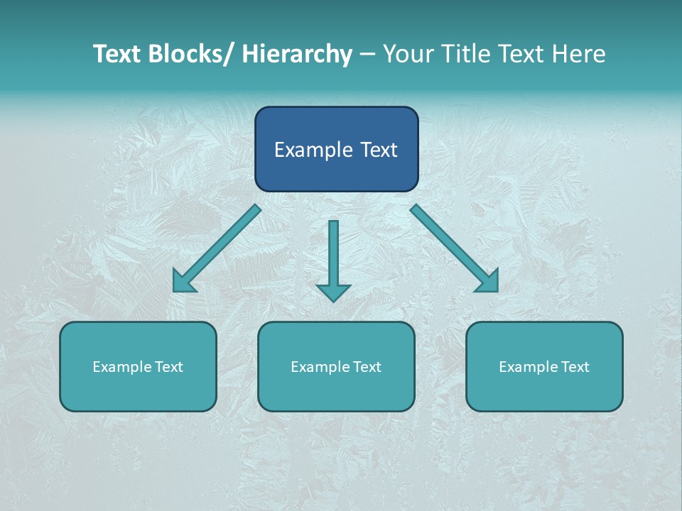Patterns Crystals Abstract PowerPoint Template