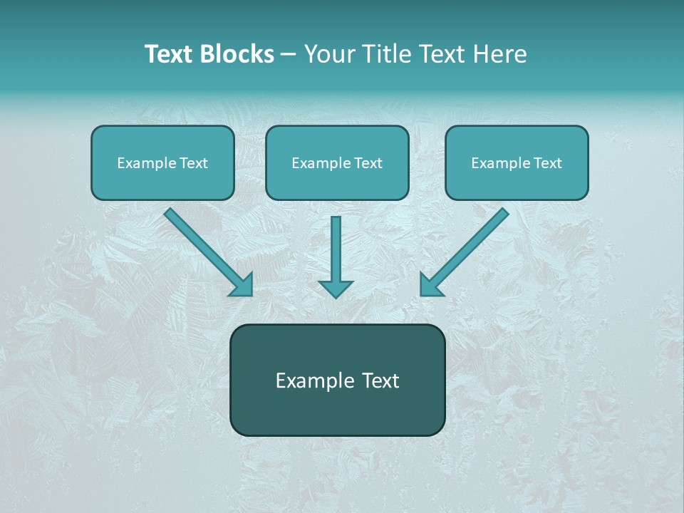 Patterns Crystals Abstract PowerPoint Template