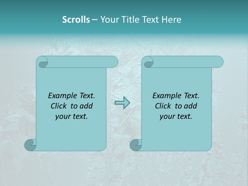 Patterns Crystals Abstract PowerPoint Template