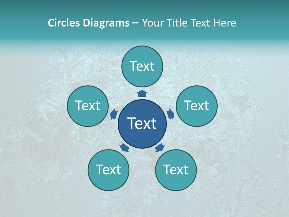 Patterns Crystals Abstract PowerPoint Template