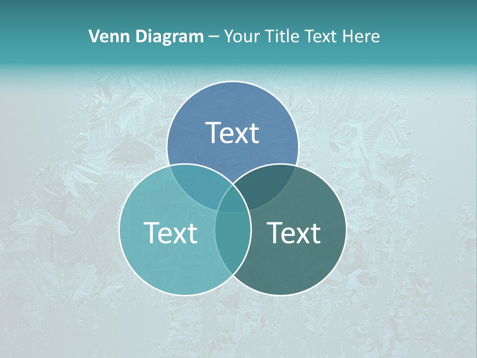 Patterns Crystals Abstract PowerPoint Template