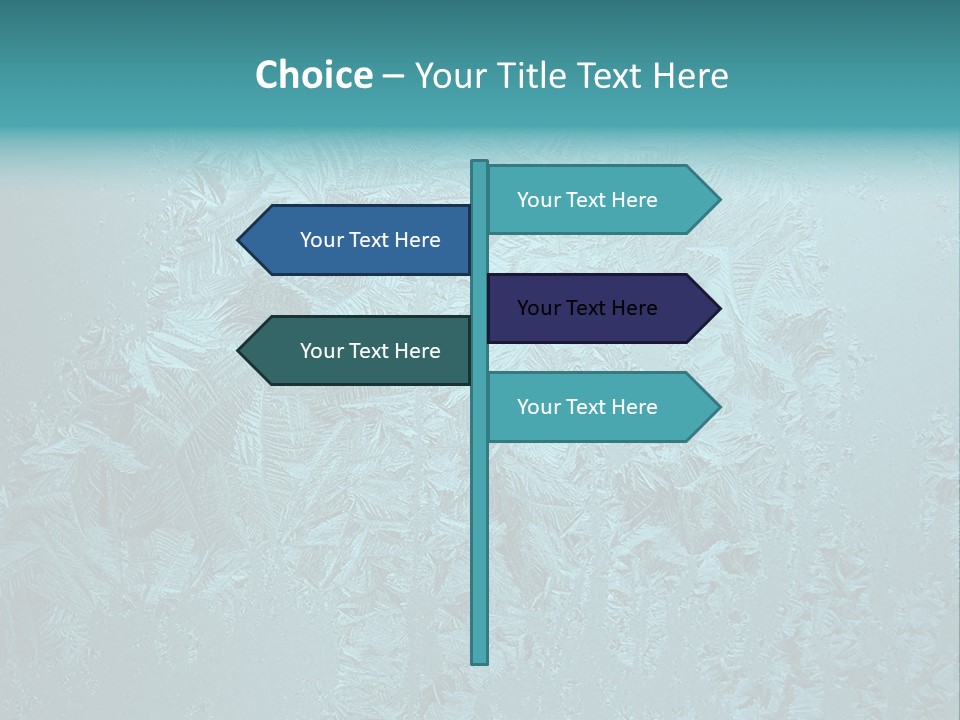 Patterns Crystals Abstract PowerPoint Template