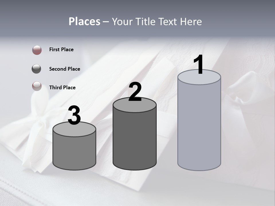 Holiday Bow Space PowerPoint Template