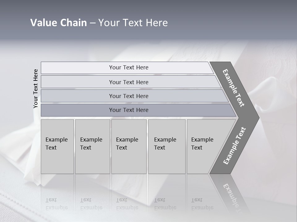 Holiday Bow Space PowerPoint Template