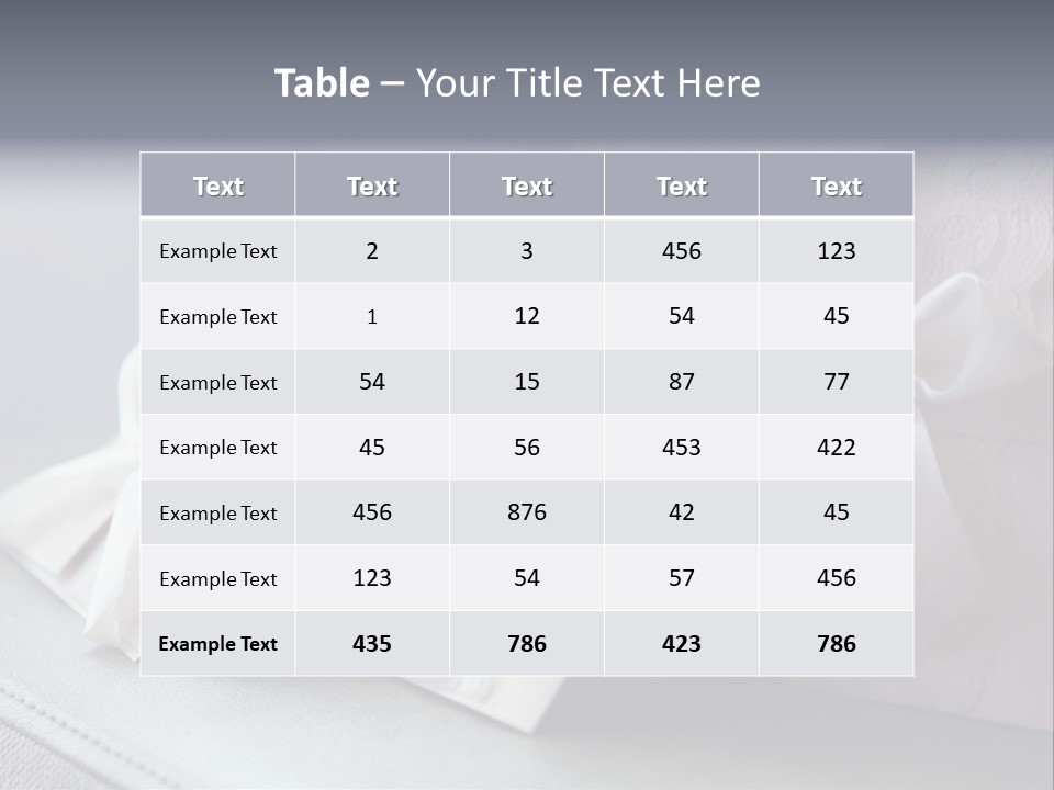 Holiday Bow Space PowerPoint Template