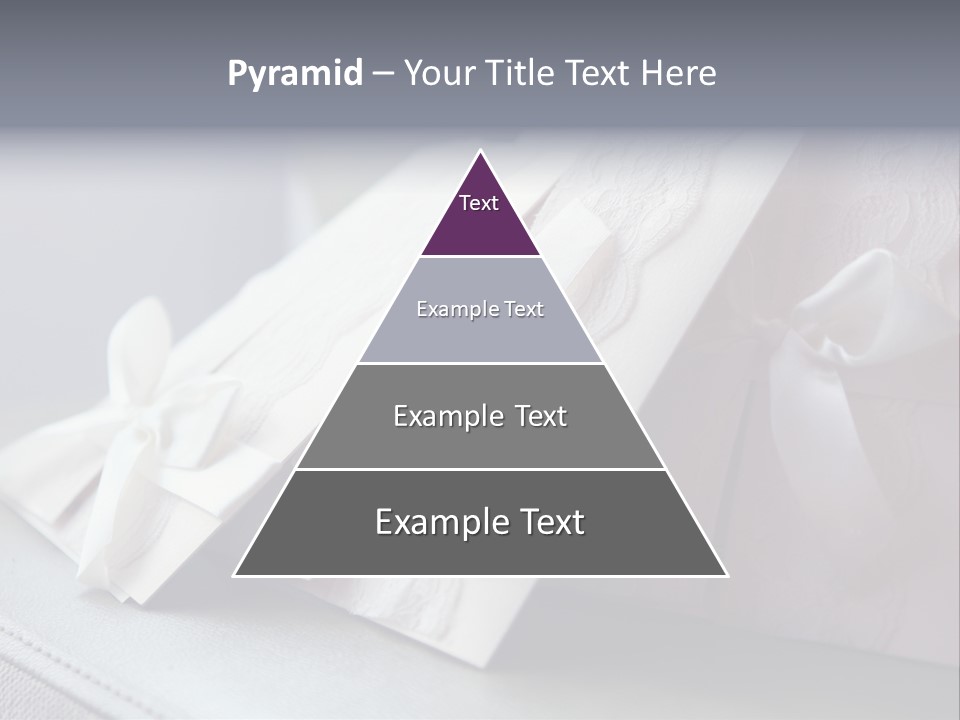 Holiday Bow Space PowerPoint Template
