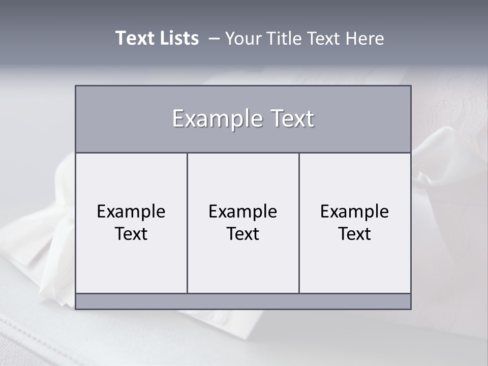 Holiday Bow Space PowerPoint Template