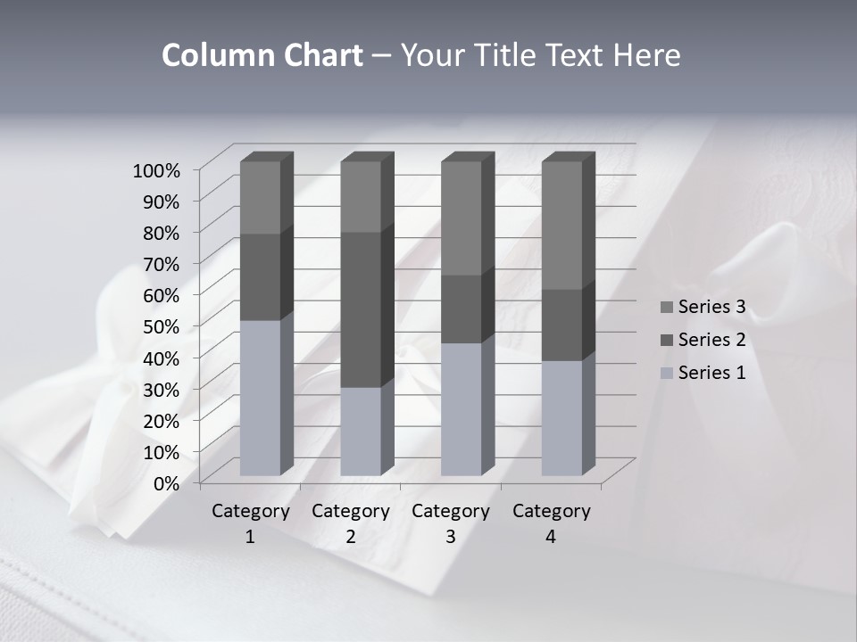 Holiday Bow Space PowerPoint Template