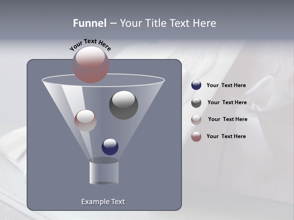 Holiday Bow Space PowerPoint Template