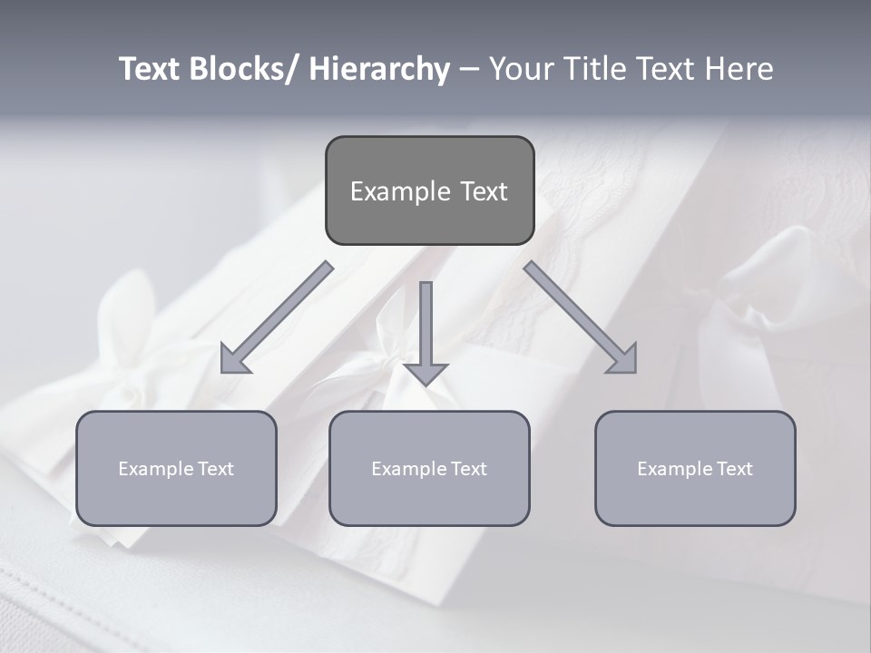 Holiday Bow Space PowerPoint Template