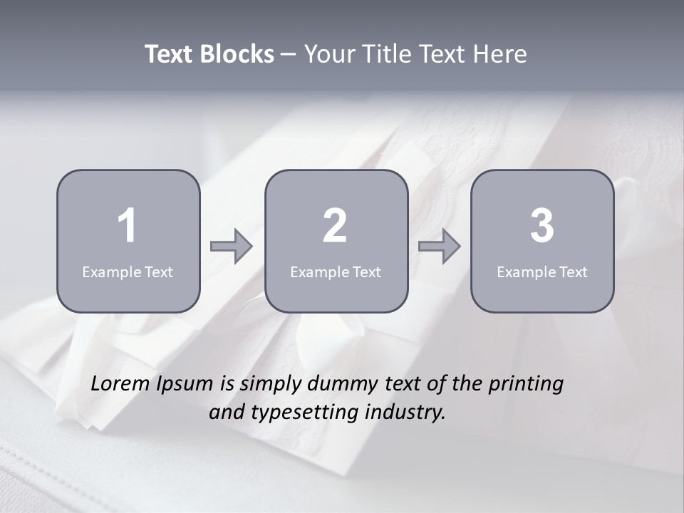 Holiday Bow Space PowerPoint Template