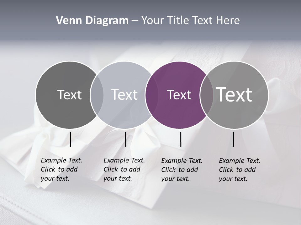 Holiday Bow Space PowerPoint Template