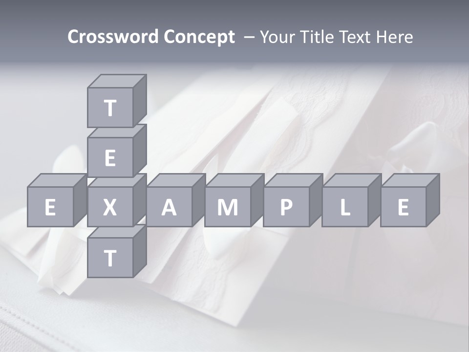 Holiday Bow Space PowerPoint Template