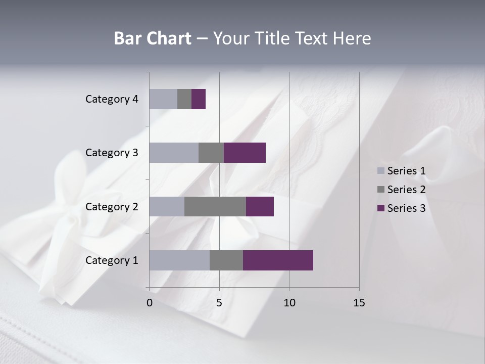 Holiday Bow Space PowerPoint Template