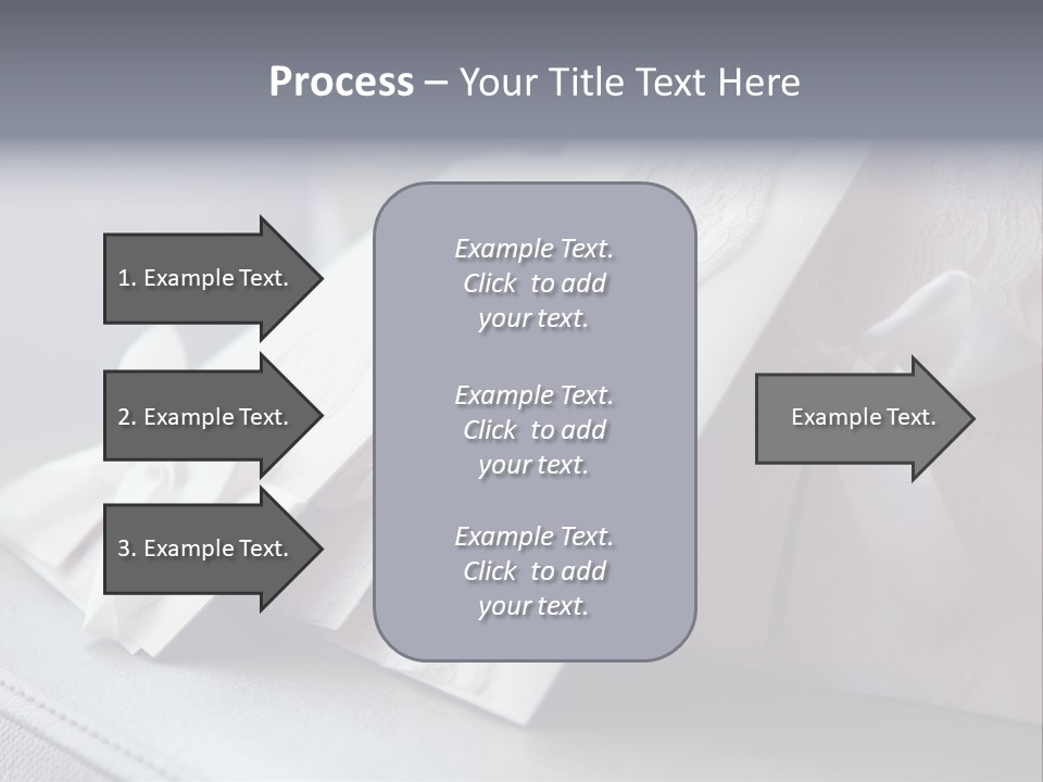 Holiday Bow Space PowerPoint Template
