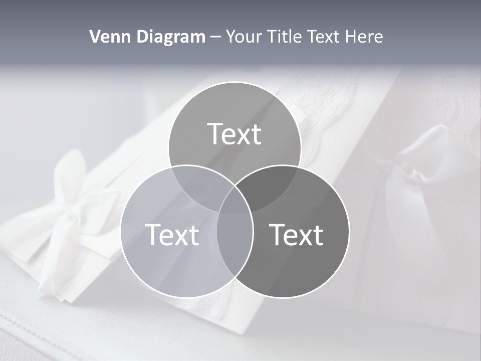 Holiday Bow Space PowerPoint Template