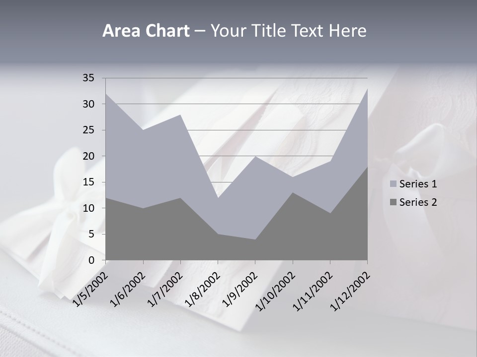 Holiday Bow Space PowerPoint Template