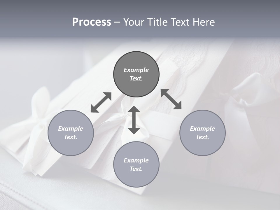 Holiday Bow Space PowerPoint Template