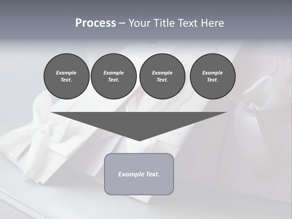 Holiday Bow Space PowerPoint Template