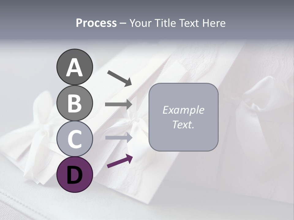 Holiday Bow Space PowerPoint Template