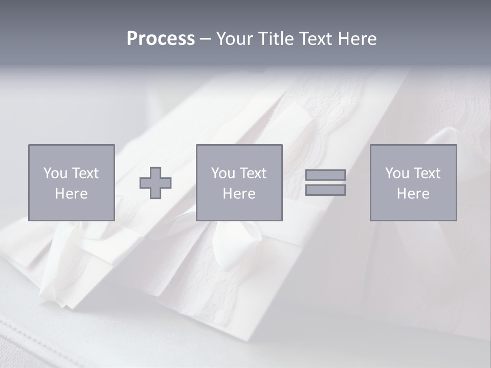 Holiday Bow Space PowerPoint Template