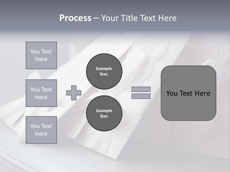 Holiday Bow Space PowerPoint Template