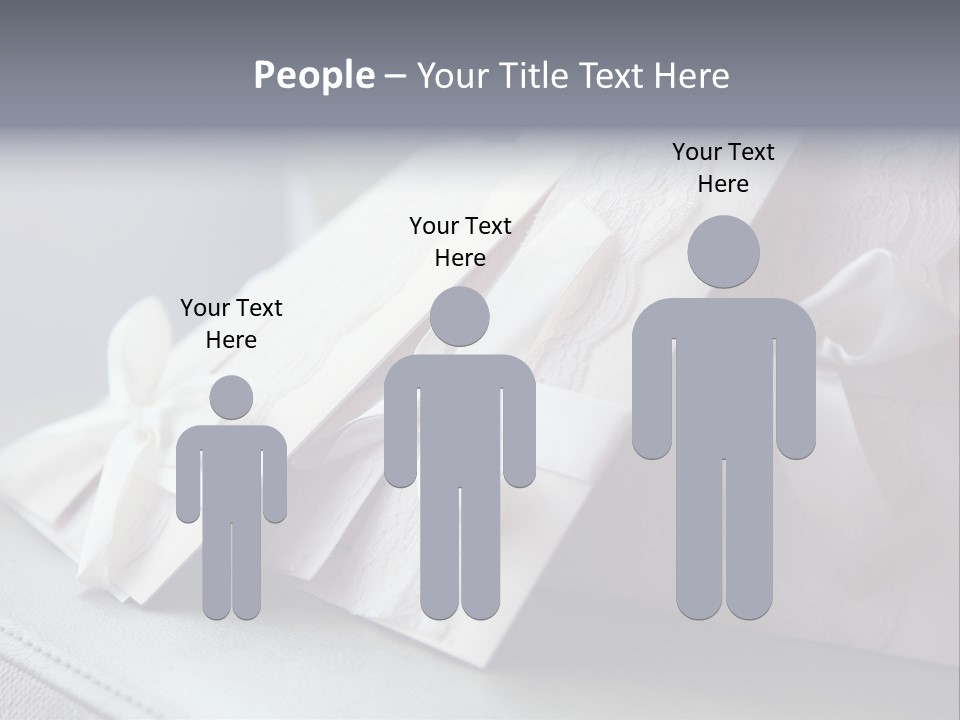 Holiday Bow Space PowerPoint Template