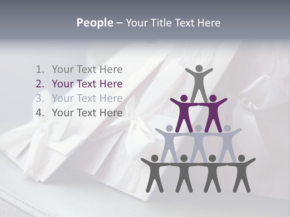 Holiday Bow Space PowerPoint Template