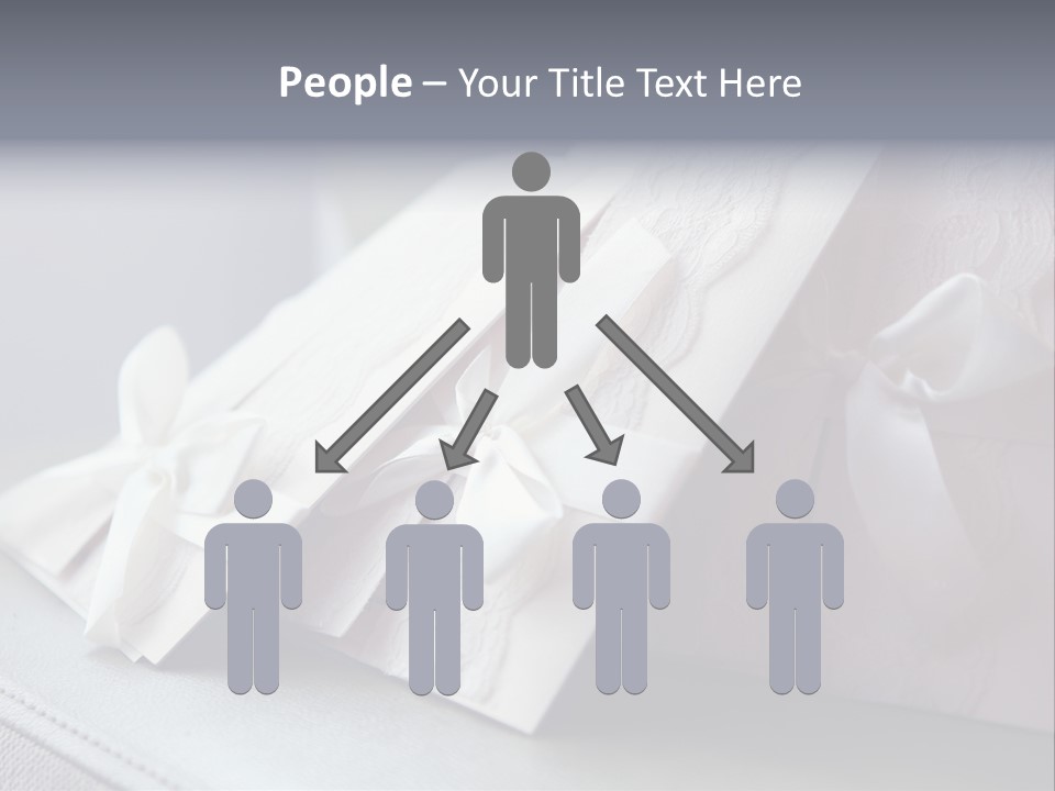 Holiday Bow Space PowerPoint Template