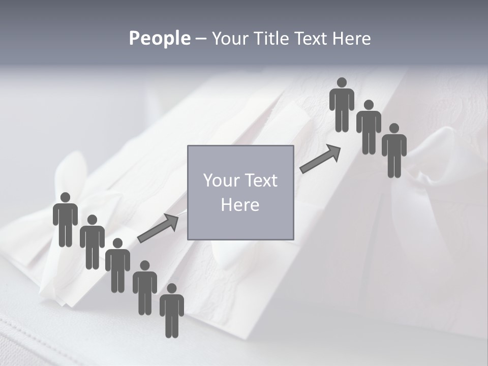 Holiday Bow Space PowerPoint Template