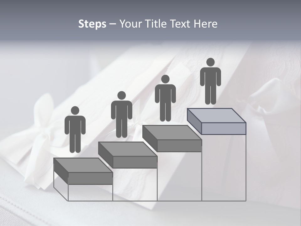 Holiday Bow Space PowerPoint Template