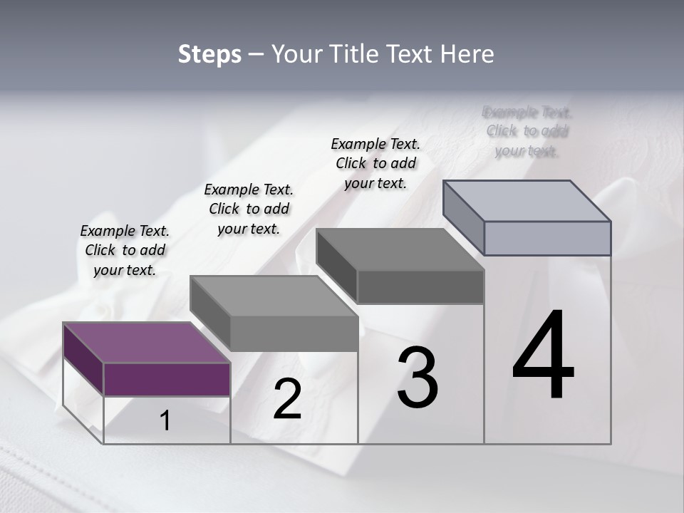 Holiday Bow Space PowerPoint Template