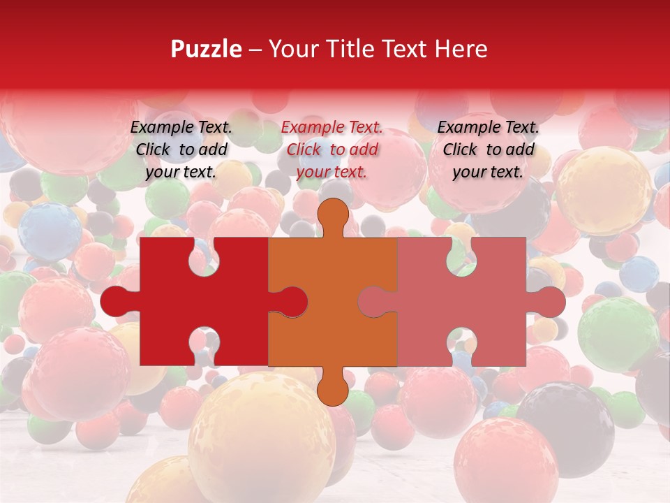 Pink Sphere Children PowerPoint Template