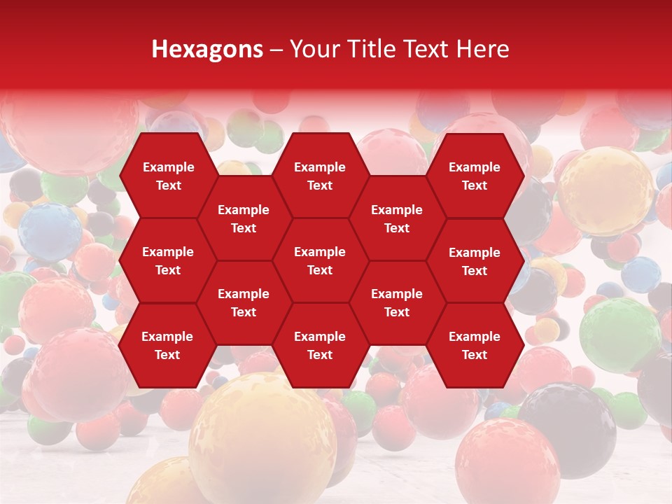 Pink Sphere Children PowerPoint Template