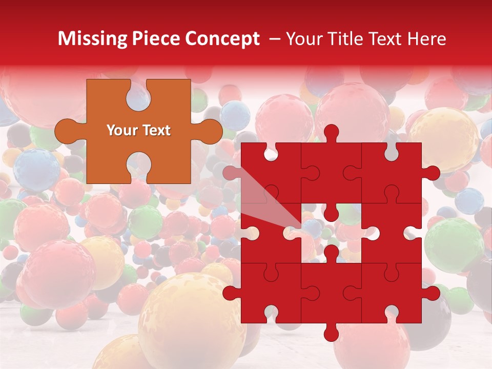 Pink Sphere Children PowerPoint Template