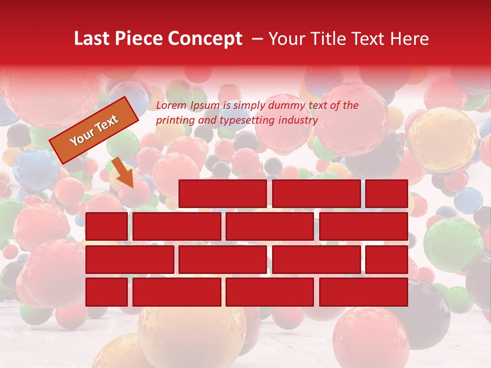 Pink Sphere Children PowerPoint Template