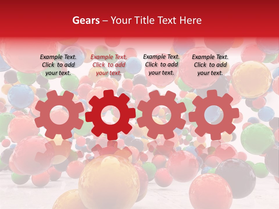 Pink Sphere Children PowerPoint Template