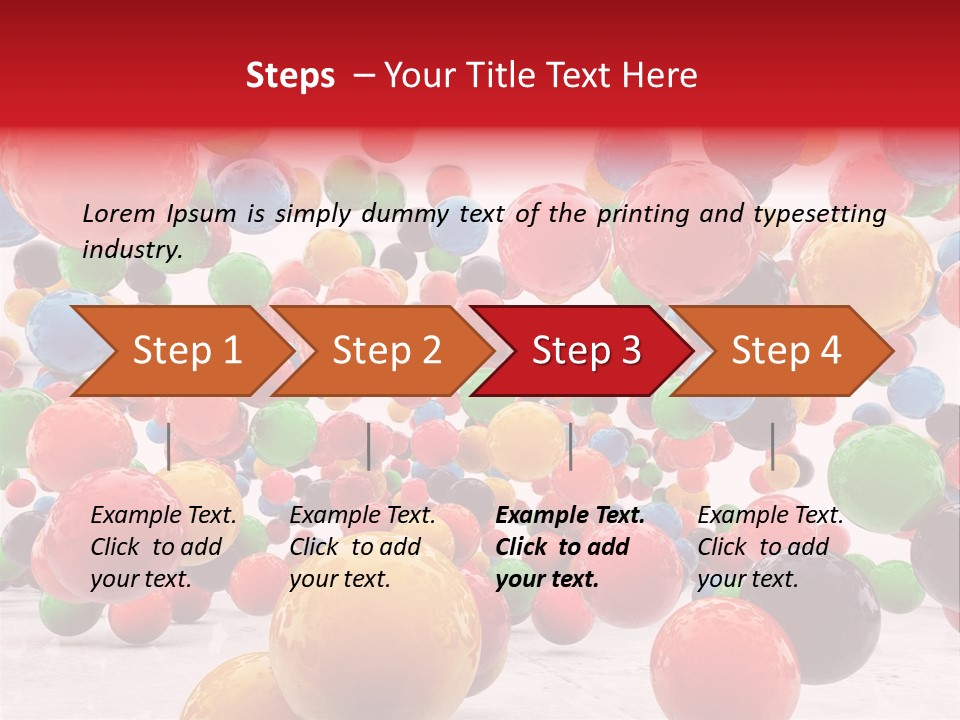 Pink Sphere Children PowerPoint Template