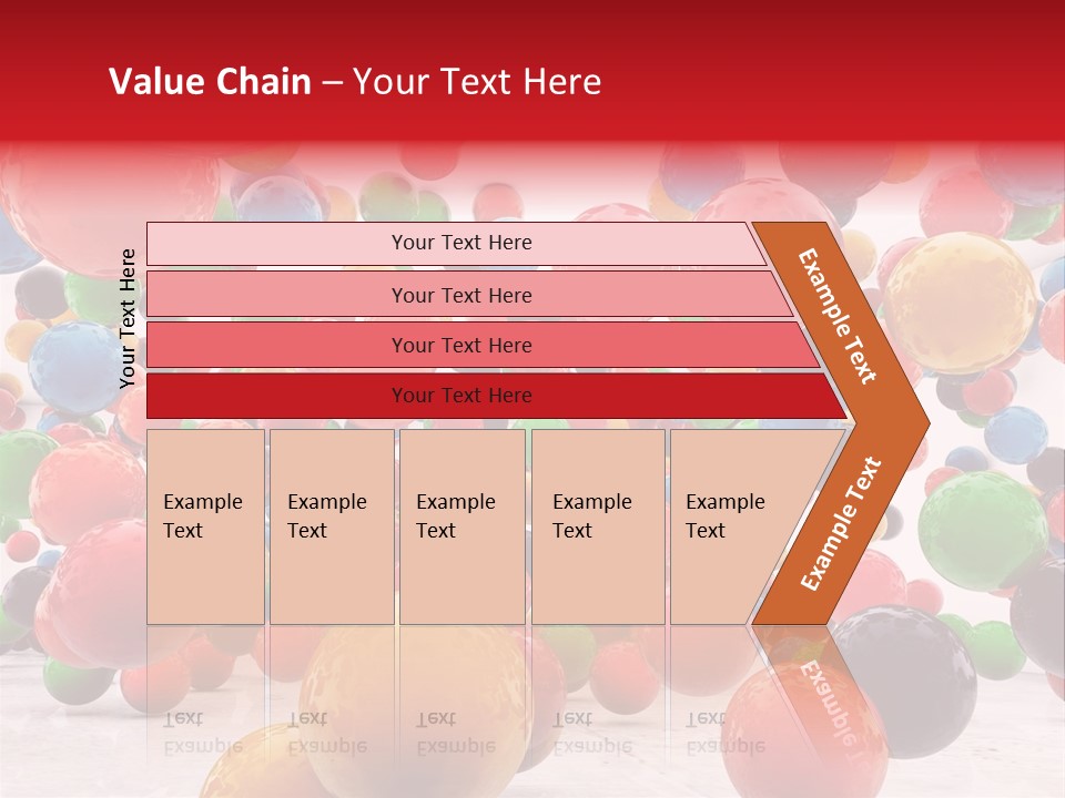 Pink Sphere Children PowerPoint Template