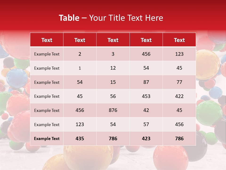 Pink Sphere Children PowerPoint Template