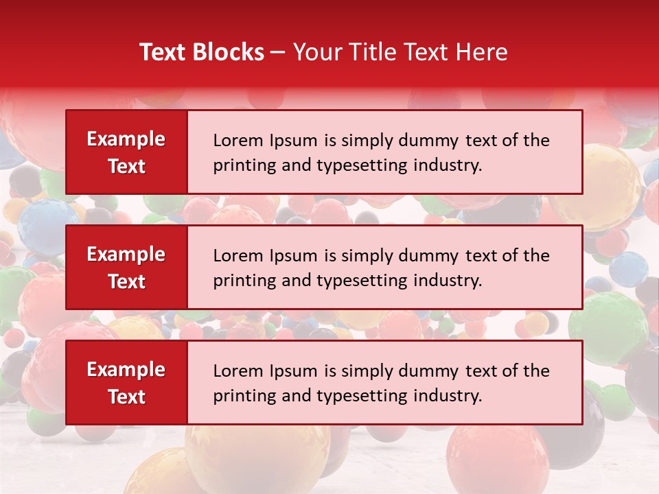 Pink Sphere Children PowerPoint Template