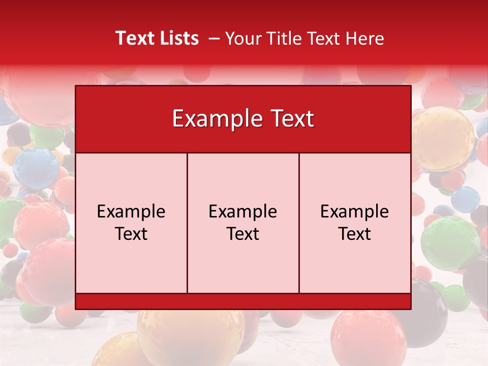 Pink Sphere Children PowerPoint Template