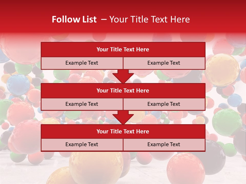 Pink Sphere Children PowerPoint Template