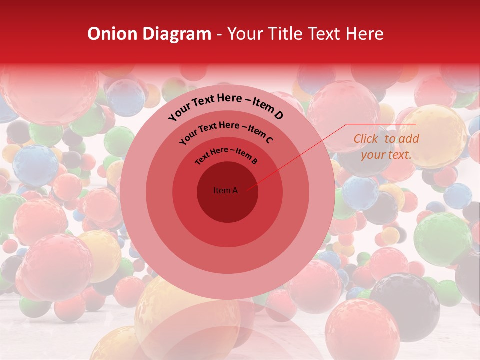 Pink Sphere Children PowerPoint Template